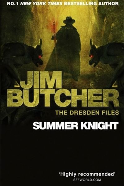 Summer Knight by Jim Butcher, book cover