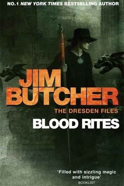 Blood Rites by Jim Butcher, book cover