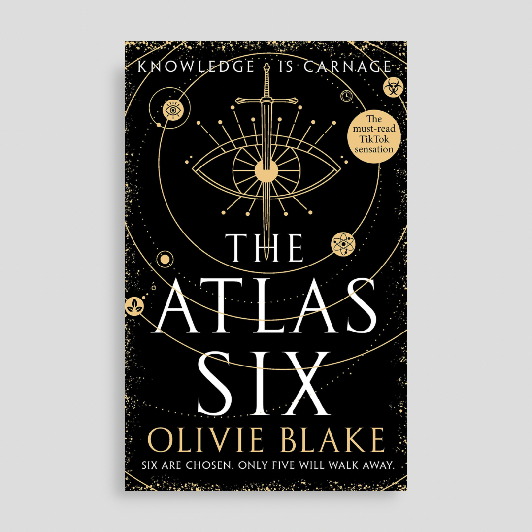 The Atlas Six by Olivie Blake, A Novel Place Bookshop