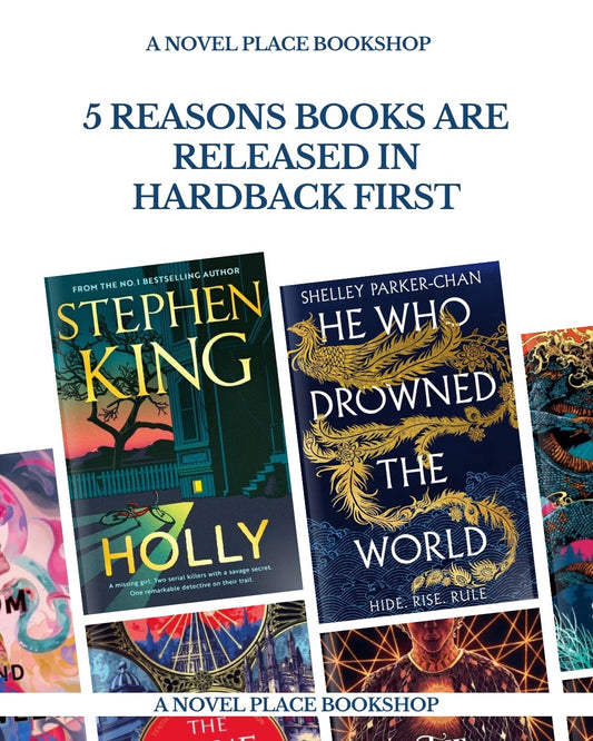 5 reasons books are released in hardback first