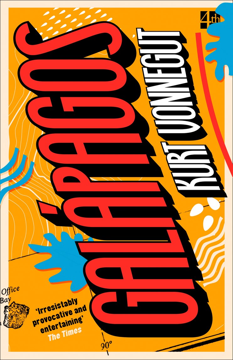 Galapagos by Kurt Vonnegut, book cover in the Apocalyptic collection