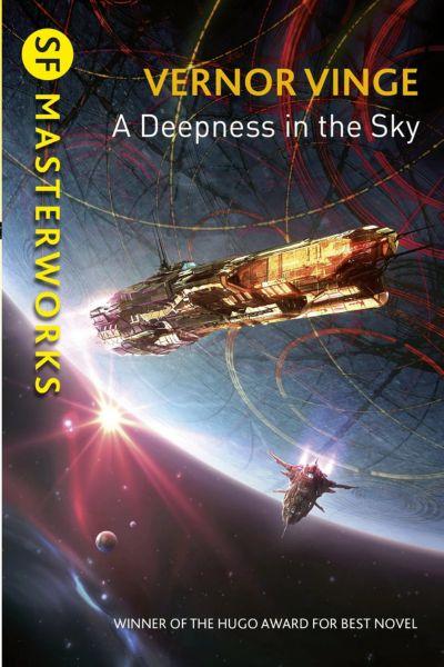 A Deepness in the Sky by Vernor Vinge, book cover