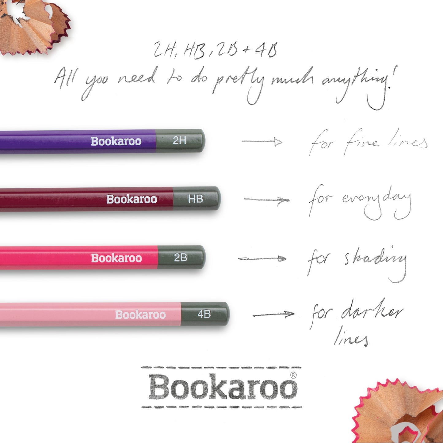 Bookaroo Pencils