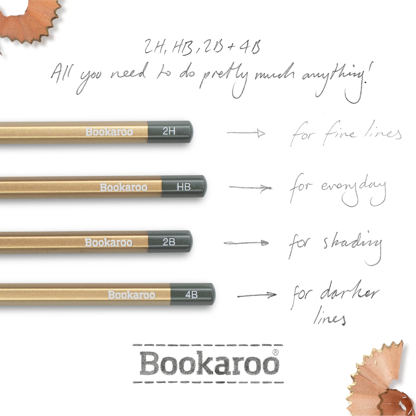 Bookaroo Pencils