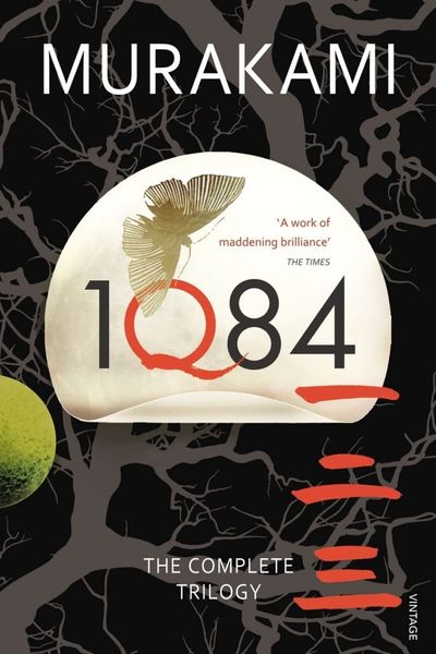 1Q84 by Haruki Murakami, book cover