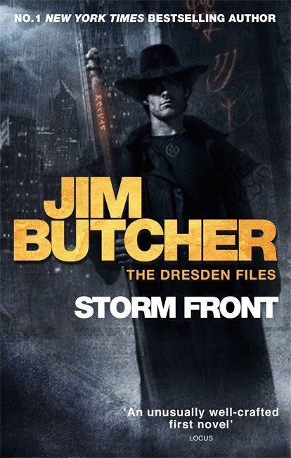 Book cover of Storm Front by Jim Butcher