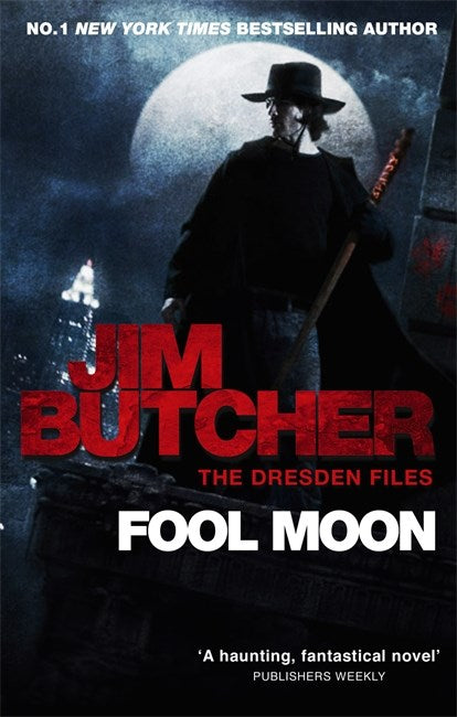 Book cover of Fool Moon by Jim Butcher
