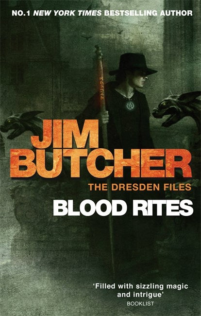 Book cover of Blood Rites by Jim Butcher