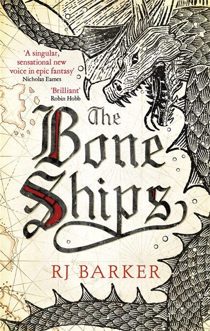 Book cover of The Bone Ships by RJ Barker
