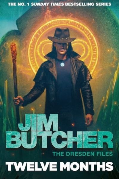 Twelve Months by Jim Butcher, book cover