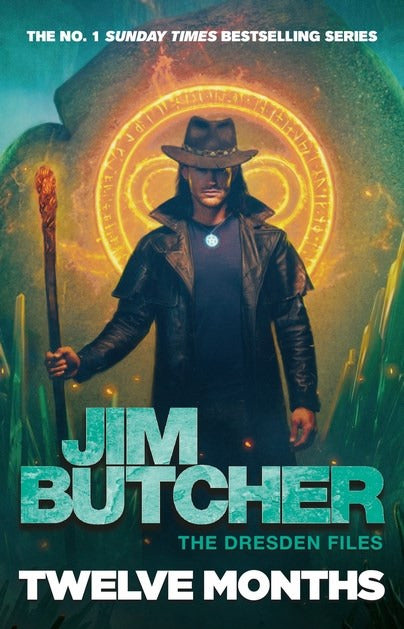 Book cover of Twelve Months by Jim Butcher