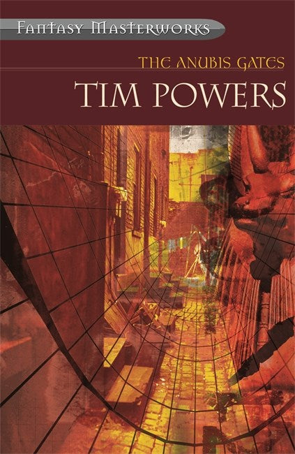 Book cover of The Anubis Gates by Tim Powers