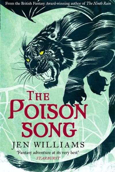 The Poison Song by Jen Williams, book cover