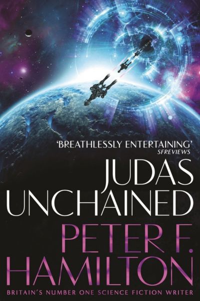 Judas Unchained by Peter F. Hamilton, book cover