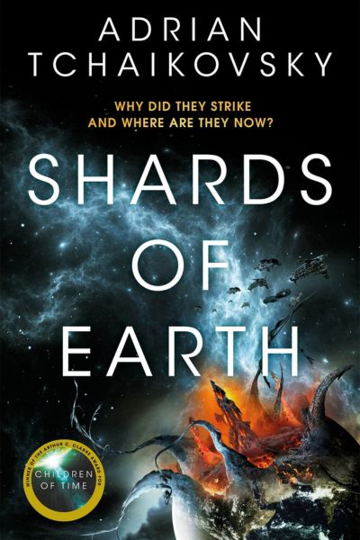 Shards of Earth by Adrian Tchaikovsky, book cover