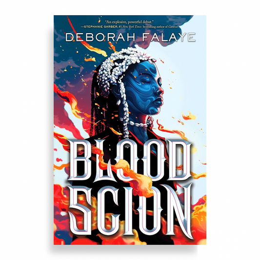 Blood Scion book cover A Novel Place Bookshop
